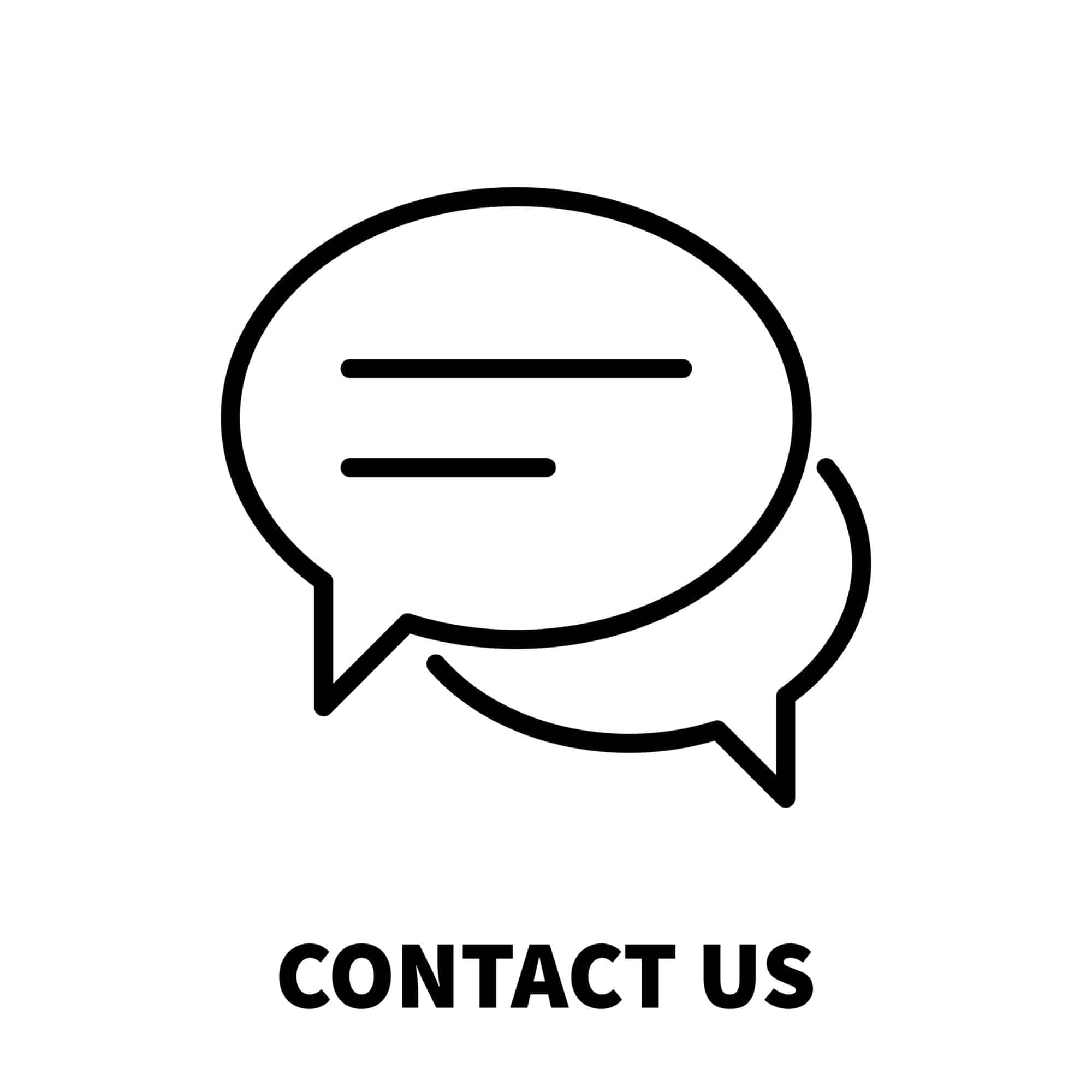 Contact,Us,Icon,Or,Logo,In,Modern,Line,Style.,High