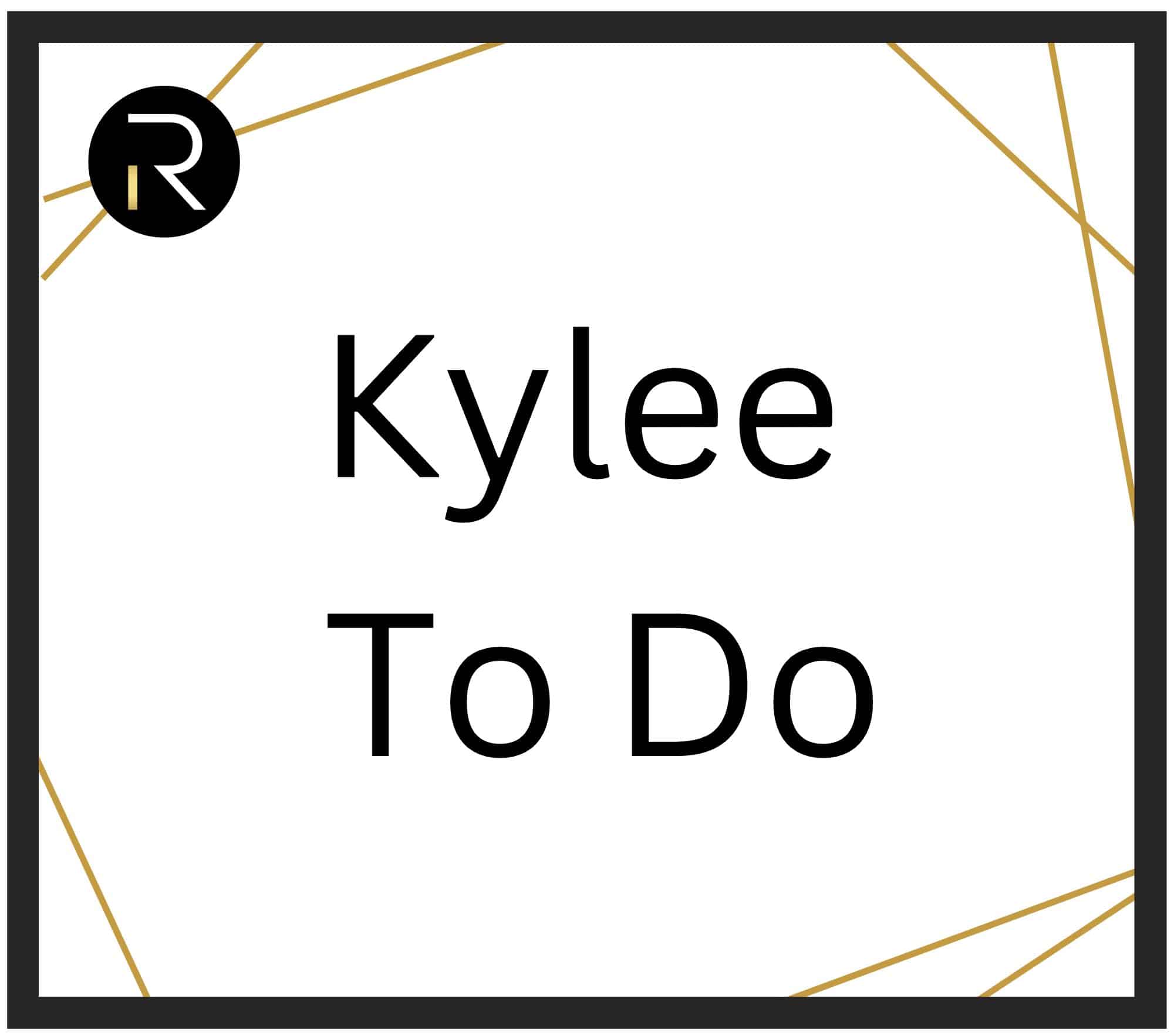 Kylee To Do