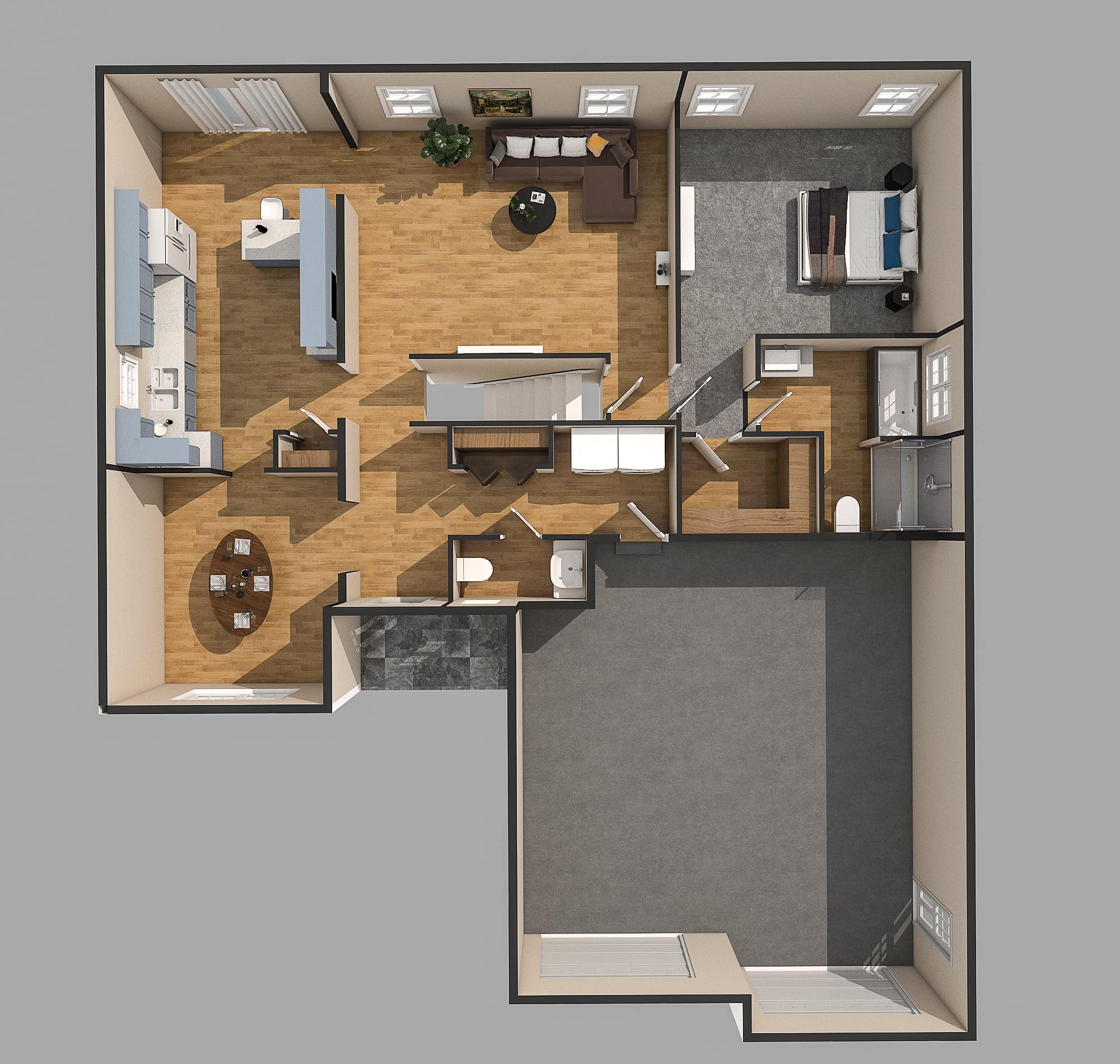 1878 FHB Lot 18 Black Bear Path Dwgs 5.17.24, Ground floorplan 1878 FHB Lot 18 Black Bear Path Dwgs 5.17.24, Ground floorplan